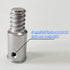 Threaded Tip Replacement Ultra Threaded Tip Repair Kit - Aluminum Extension Pole End Adapter for 1 Inch Pole