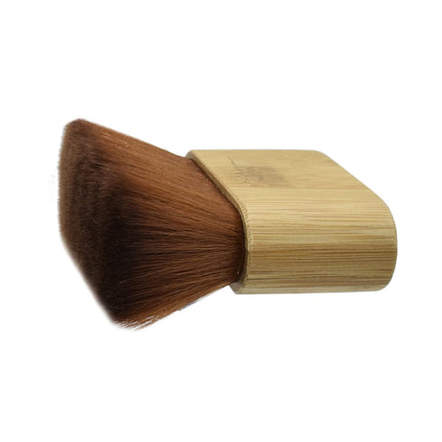 KALLORY Kits Styling Duster Tool - Wooden Neck Cutting Hairbrush with Nylon Cleaning Handle for Barber Salon