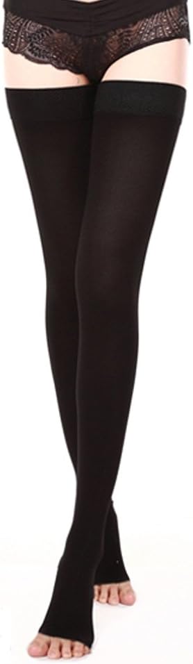 LTHAOO Men,20-30 mmHg Compression Stockings for Women & Thigh High Compression Socks with Silicone Dot Band. Best