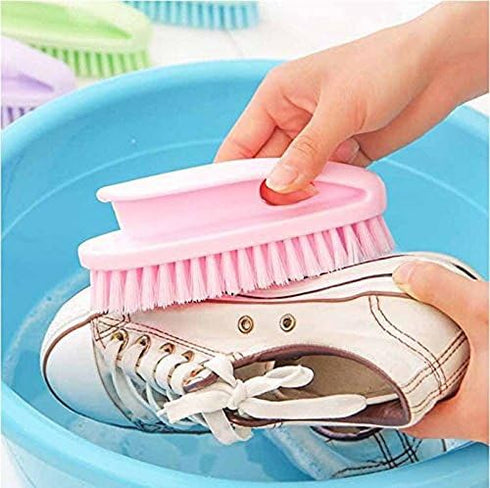4Pcs Household Plastic Scrub Brushes for Cleaning Clothes and Shoes Laundry Tool