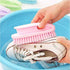 4Pcs Household Plastic Scrub Brushes for Cleaning Clothes and Shoes Laundry Tool