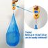 100 Count 4 Gallon Small Colorful Trash Bags with Handle for Home, Office, Bathroom