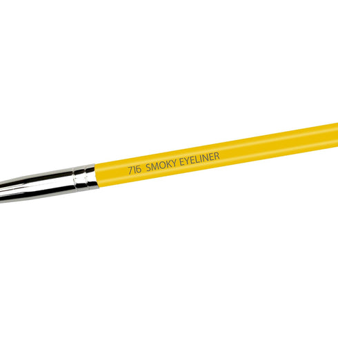 Bdellium Tools Professional Makeup Brush - Studio Series 716 Smoky Eyeliner with Soft Synthetic Fibers (Yellow, 1pc)