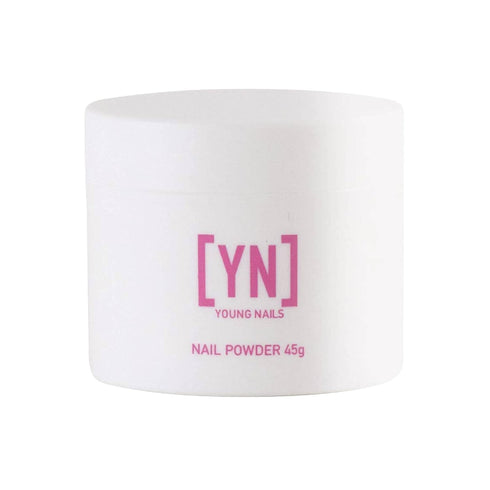 Young Nails Acrylic Core Powder - Self-Leveling Clear Nude Pink White Acrylic Powder, 45g