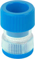 EZY DOSE Pill Crusher | Storage Compartment with Removable Drinking Cup, Portable Design, Blue, BPA Free