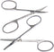 Ontaki Curved and Rounded Men's Facial Hair Scissors - Safe for Mustache, Nose Hair, Beard, Eyebrows, Ears