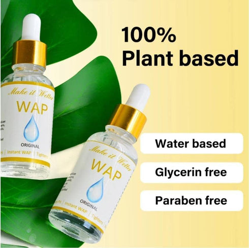 Laiqugems 30ml Yoni Slime Wap Organic Plant Based Yoni Wap Oil Herbal wap Vaginal Tightening PH Balance Yoni Essential