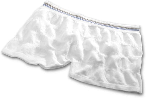 MediChoice Incontinence Underwear, Seamless Knit, Holds Liners and Pads, Small to Medium, Brown Blue (Pack of 5)