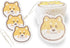 Smile Dog Compressed Cellulose Kitchen Sponges, 3 Counts Reusable Natural Cleaning Sponges for Household Cleaning