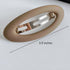 Large Hair Barrettes for Women, Matte Ellipse for Thin Hair, French Barrette Cute Styling Clips Non Slip Vintage