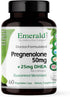 EMERALD LABS Pregnenolone 50mg with DHEA 25mg, Premium Wellness Supplement, 60 Capsules