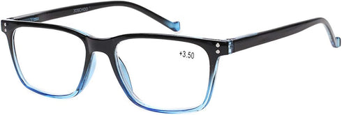 JOSCHOO 5 Pack Reading Glasses for Men Women, Spring Hinges Comfortable Glasses (5 Mix 1 Gray Lens, 2.75) Medium