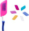 V-TOP 6 Pack Toothbrush Covers - Silicone Electric Toothbrush Cap - Replacement Heads & Manual Toothbrush for Travel