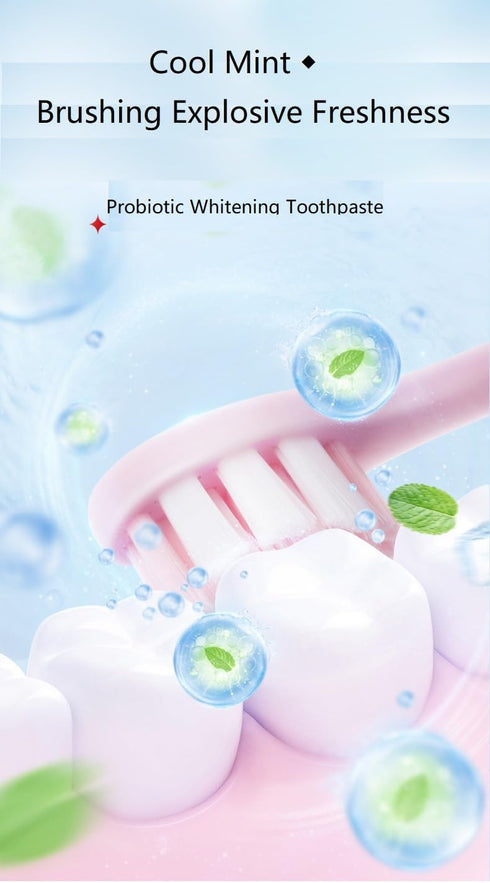 Sp-6 Probiotic Toothpaste, 1 Pcs Stain Removing Ultra Whitening Toothpaste for Healthy Teeth and Fresh Breath