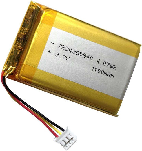 AOLIKES 1100mAh 3.7V Rechargeable Lipo Battery for Logitech G Astro A30, A50, A20 Wireless Headset Replacement
