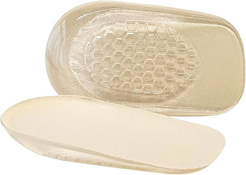 Premium Heel Cushions for Heel Pain Relief & Shoe Comfort - Gel Inserts for Women and Men, Adjust for Shoes Too Big