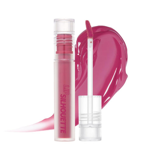I'M MEME Lip Silhouette Gloss Tint - 09 Y2K Fuchsia, Highly Pigmented, Long Lasting, Hydrating, Glossy Finish, 4g Makeup