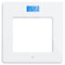 Greater Goods Digital Weight Scale, Accurate Non-Slip & Scratch Resistant Bathroom Scale, White