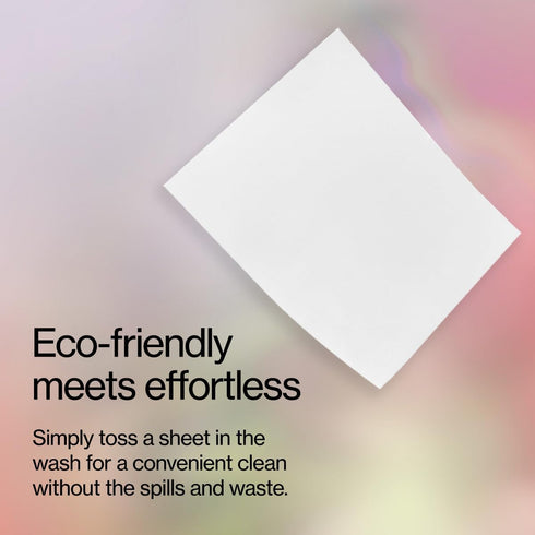 MUSEWASH Packaging (50 1 Laundry Detergent Sheets | Enzyme-Powered, Vegan, Paraben-Free | Luxury Scents | Plastic-Free