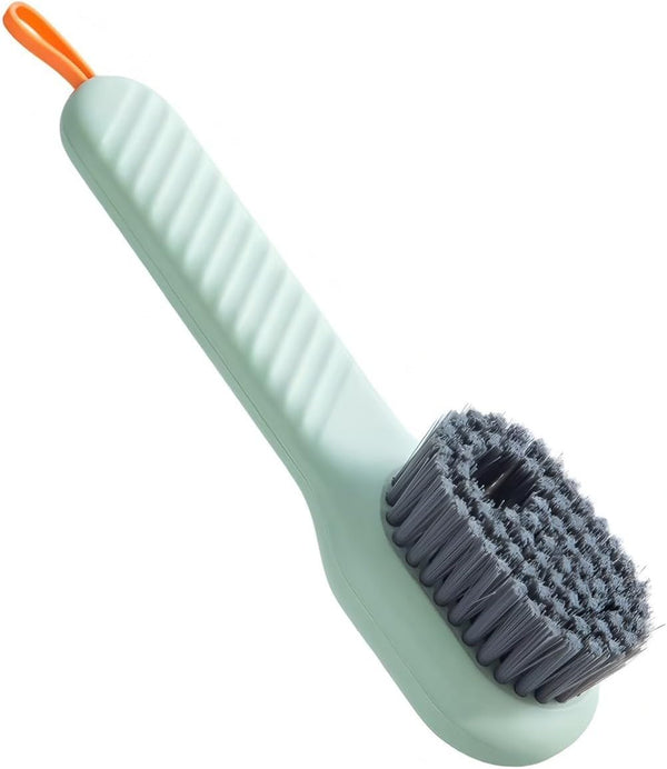 LUTRAYOHO Scrub Brush with Handl, Heavy-Duty Scrub Brushes for Cleaning, Durable Bristles, for