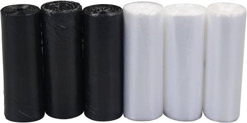 Small Trash Bags, 2.6 Gallon, 150 Counts