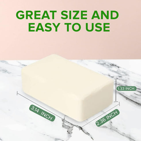 Natural Non-Toxic Dish Washing Block Soap, Vegan, Cruelty-Free, Eco-Friendly, Zero Waste, Lemon Pack of 1
