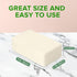 Natural Non-Toxic Dish Washing Block Soap, Vegan, Cruelty-Free, Eco-Friendly, Zero Waste, Lemon Pack of 1