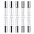 Yosoo 45Pcs Empty Lip Gloss Tubes, Clear Plastic Lip Balm Bottle Container, 1.2ml Makeup Tool
