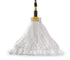 Rubbermaid Commercial Large Disposable Mop, 5 Inch Headband, Janitorial Cleaning Supplies for Mopping White