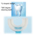 U-Shaped Kids Toothbrush, 2 PCS Soft Manual Training Toothbrush for Kids 6-12 Years (Pink + Blue)