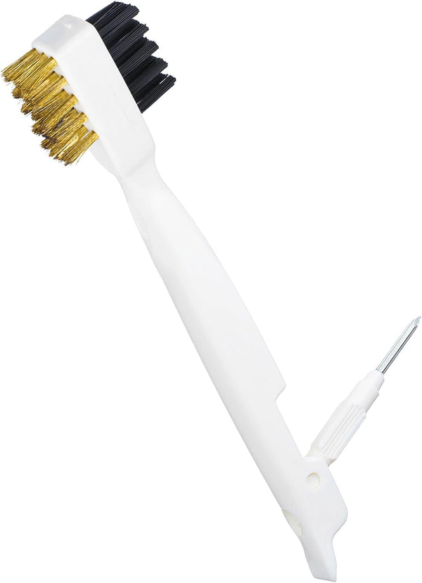 Sorcristy 2PCS Range Top Brush Cleaner, Deep Gas Stove Brass Wire Brushes, Multi-purpose