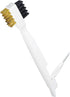 Sorcristy 2PCS Range Top Brush Cleaner, Deep Gas Stove Brass Wire Brushes, Multi-purpose