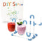 DIY Crazy Straws Make Your Own Straw, 30 PCS Build A Straws Kit for Reusable Silly Straws, Great for Parties