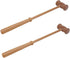 Wooden Back Massager Hammer Tool 2pcs Handheld Knocking Massage Hammer for Neck