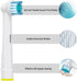 Electric Toothbrush Replacement Heads Refills for Oral B, Precision Clean, Gentle & Effective Cleaning, by DeBizz