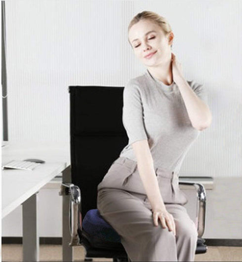HULKAY Orthopedic Ring Cushion Made from Memory Foam, Donut Cushion for Relief of Haemorrhoids (Piles) and Coccyx Pain