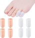Small Toe Protectors, 8 Count Silicone Toe Caps for Small Toe, Gel Toe Cap and Protector for Pain Relief from Corns,