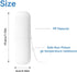 Toothbrush Travel Case, Portable Plastic Container for Traveling, Toothbrush Holders (White)