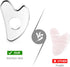 BTYMS Gua Sha Facial Tools, Heart Shaped Stainless Steel Scraper for Skin Care Massage