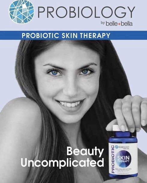 Belle and Bella Probiotic Skin Therapy for Clear Skin | Dual Action Prebiotic + Probiotic | 30 Billion CFU | 30