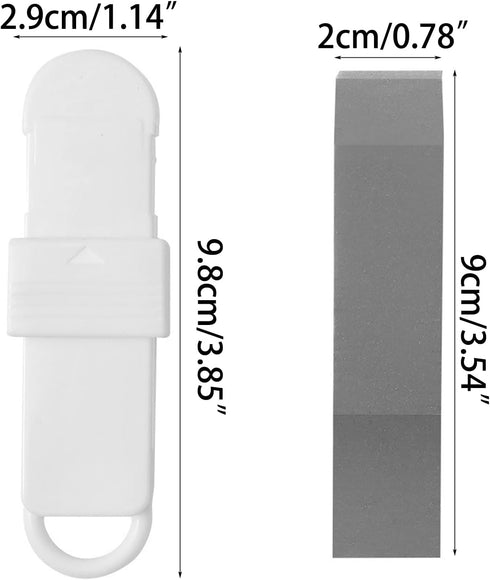 ZEPFJHE Easy Limescale Eraser Bathroom Glass Rust Remover Kitchen Scale Brush for Pot Pan Household Accessories