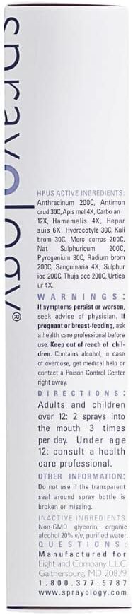 Acne Tonic - Homeopathic Acne Spray, All-Natural, Help Reduce The Appearance of Acne, Gluten-Free, Lactose Free, 30 Day