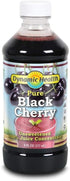 Dynamic Health 100% Pure Black Cherry Juice Concentrate, No Additives, 8 Fl oz, Antioxidant Support