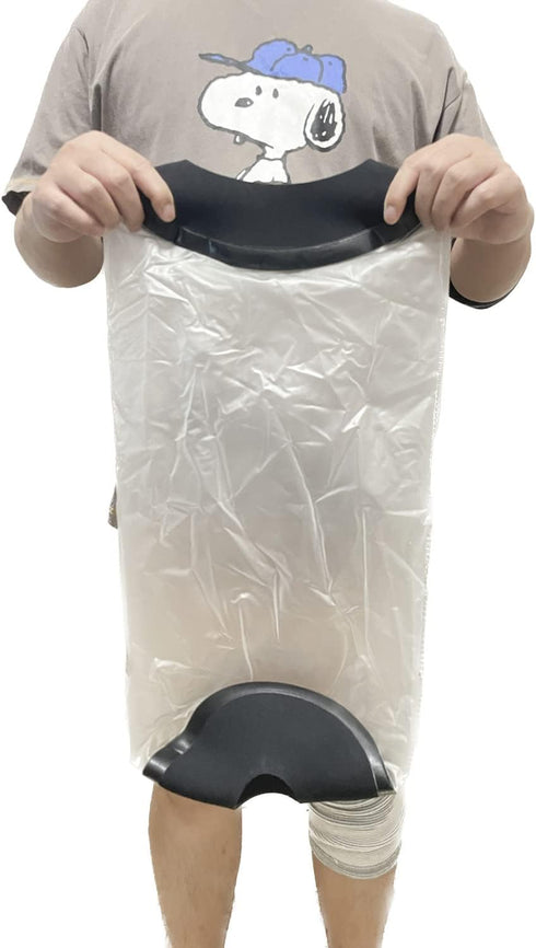 ZhiGu Extra Large Knee Cast Cover Shower, Waterproof for Knee Surgery, Watertight Bandage Protector (70cm)