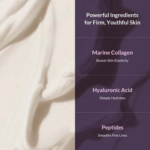 MIZON Collagen Power Firming Enriched Cream, 1.69 FL oz, Korean Skincare, Anti-Aging, Wrinkle Care, Firm Skin