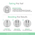 UTEST 5 5 15 ng/mL, 50 ng/mL, 100, 200, 300 ng/mL (4-Pack) -O-Meter Level THC Home Drug Test | Marijuana Urine Test Kit