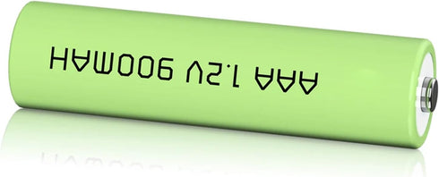 10 Packs 1.2V AAA 900mAh Ni-MH Rechargeable Batteries for Solar Lights (AAA Size)