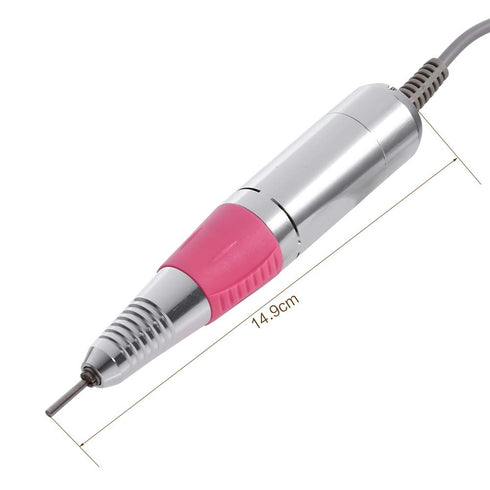 Nail Drill Handle, 30000RPM Electric Nail Art Drill Handpiece Replacement Pen for Salon Home Manicure Tool