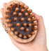 ZeroNever (2 Natural Beech Wooden Massage Comb for Body and Scalp, Meridian Trigger Point Massager PCS)