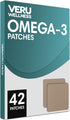 Omega-3 Plus Daily Patch, Self Adhesive Time Release Topical Patch, 42 Day Supply